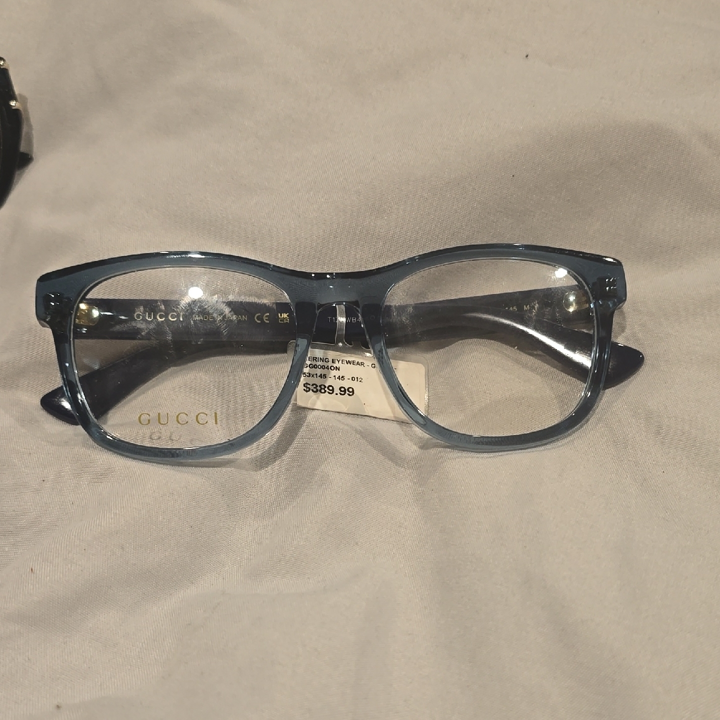 Gucci Blue Eyeglasses